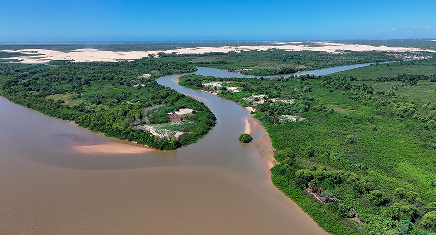 Delta du Parnaiba Brésil Nordeste