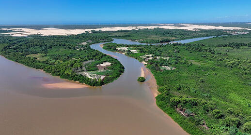 Delta du Parnaiba Brésil Nordeste