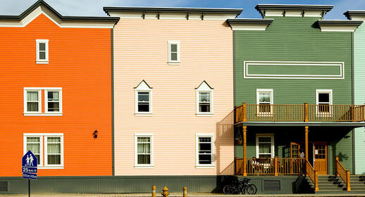 Dawson City au Yukon, Canada