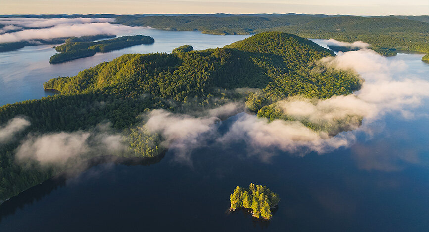 îles du Parc régional du Poisson Blanc