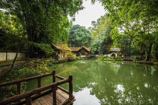 © Shutterstock -bleakstar Maison de Du Fu à Chengdu