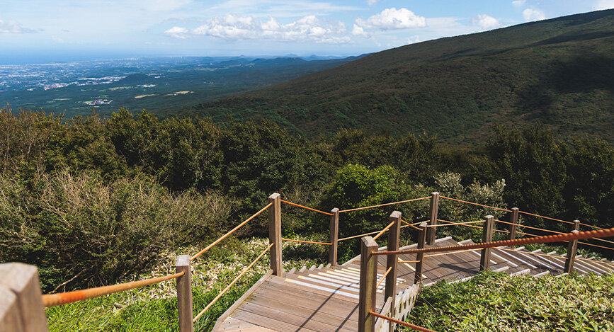 Ile de Jeju, parc national Hallasan, Corée du Sud