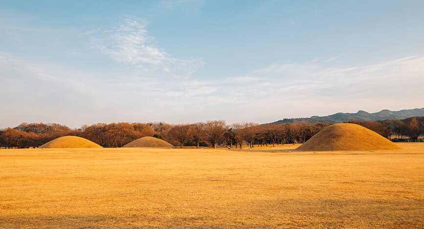 Parc tumultuaire Daereungwon, Corée du Sud