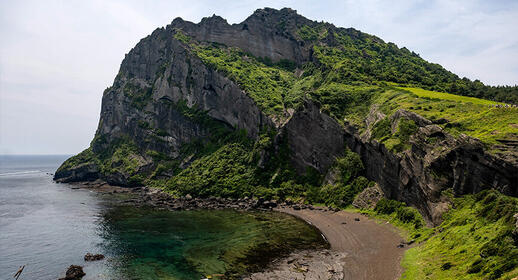 Ile de Jeju Seongsan Ilchulbong, Corée du Sud