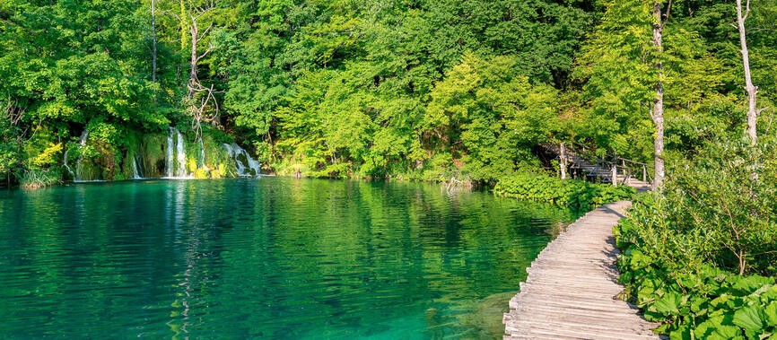 Parc National de Plitvice, Croatie.