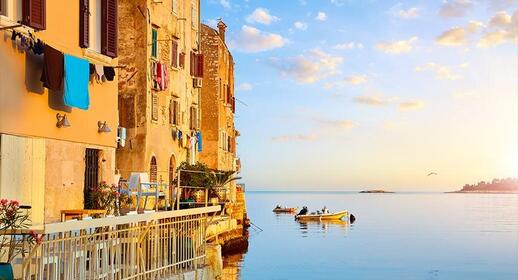 Rovinj, Istrie, Croatie.