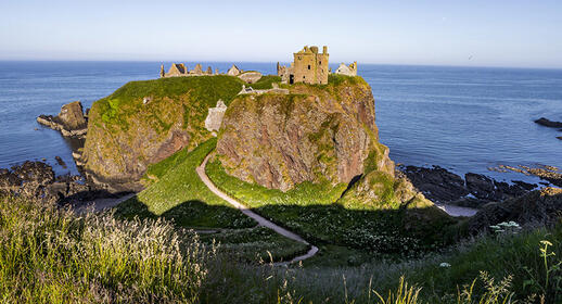 Château Dunnotar en Ecosse