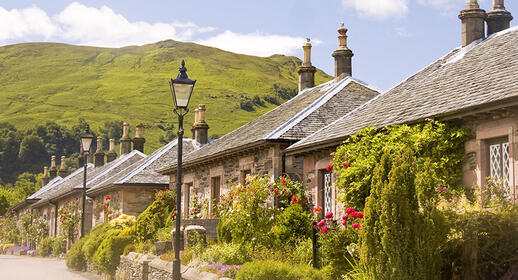 Village Luss en Ecosse
