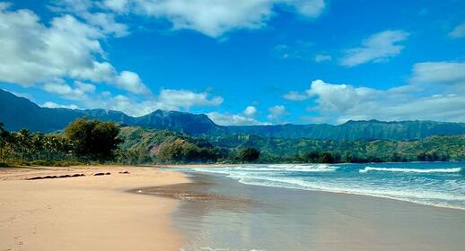 Hanalei Bay, Hawaii, USA.