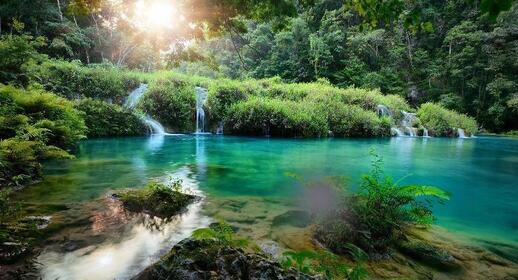 Semuc Champey et grottes de Lankin ou Kamba