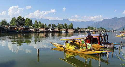 Paysage du Jammu et Cachemire en Inde