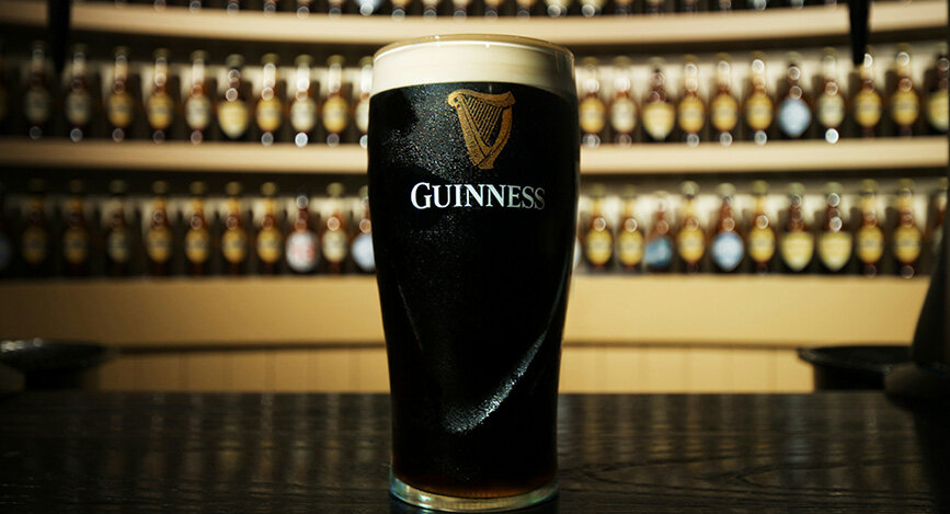 Brasserie Guiness à Dublin en Irlande