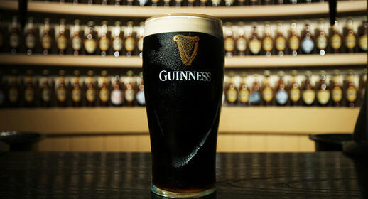 Brasserie Guiness à Dublin en Irlande