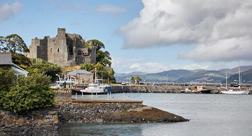 Paysge de Carlingford en Irlande