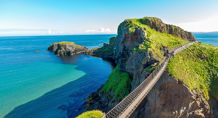Côte d'Antrim en Irlande du Nord