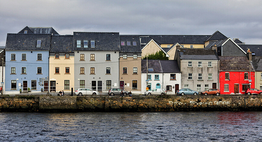 Ville de Galway en Irlande