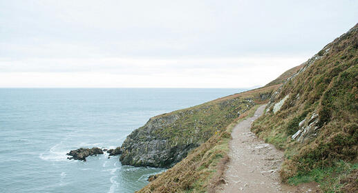 Côte de Dublin en Irlande