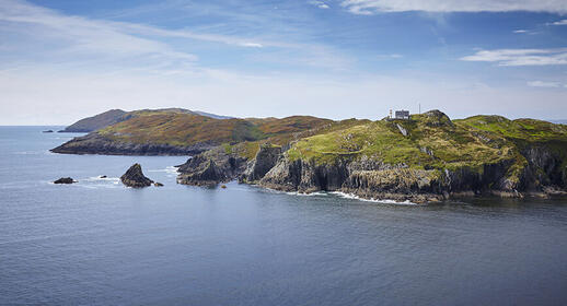 Ile de Sherkin en Irlande du sud