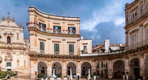 Martina Franca dans les Pouilles en Italie