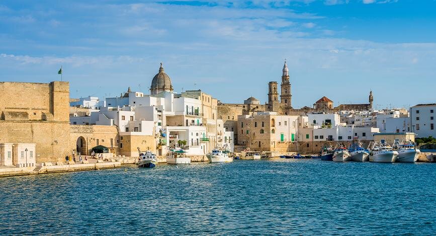 Monopoli, province de Bari, Pouilles, Italie méridionale.