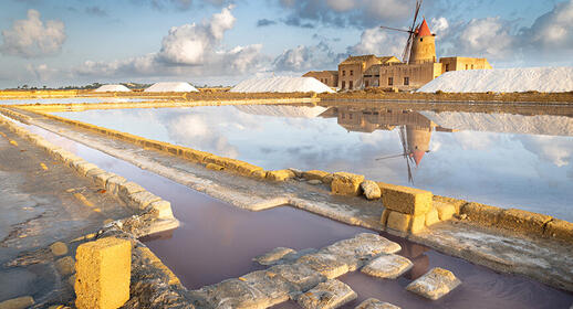 Salines de Trapani en Sicile