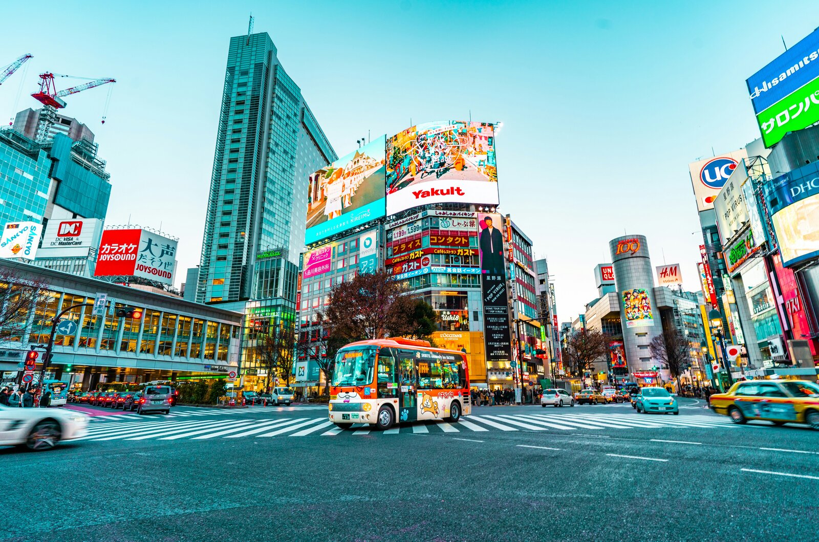 Shibuya crossing à Tokyo