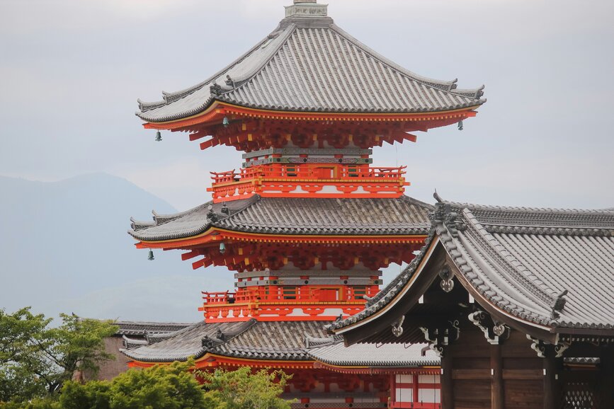 Pagode du sanctuaire Kiyomizu-Dera, quartier de Gion