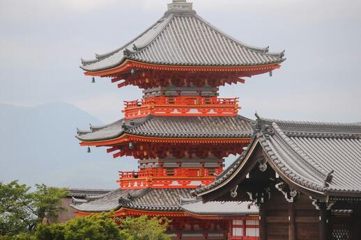 Pagode du sanctuaire Kiyomizu-Dera, quartier de Gion