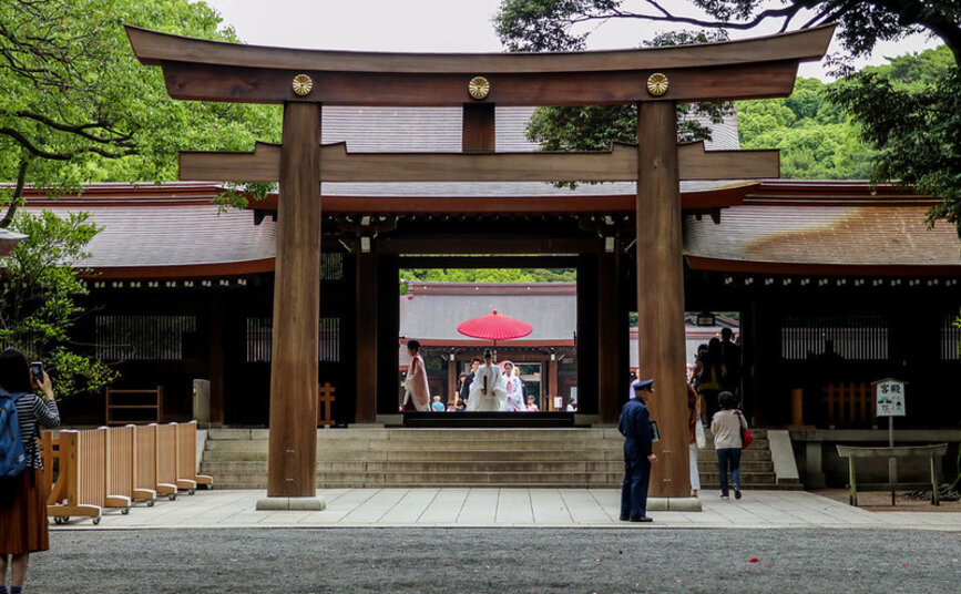 Le sanctuaire Meiji-jingu