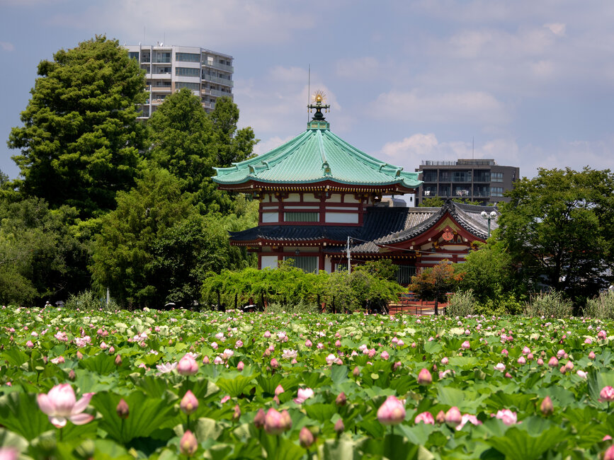 Sanctuaire de Shinobazu no Ike Bentendô au Parc de Ueno