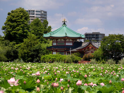 Sanctuaire de Shinobazu no Ike Bentendô au Parc de Ueno