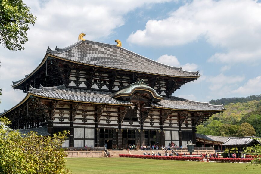 Le temple Todai-ji à Nara