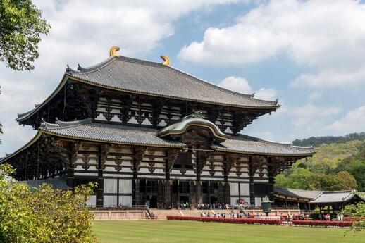 Le temple Todai-ji à Nara