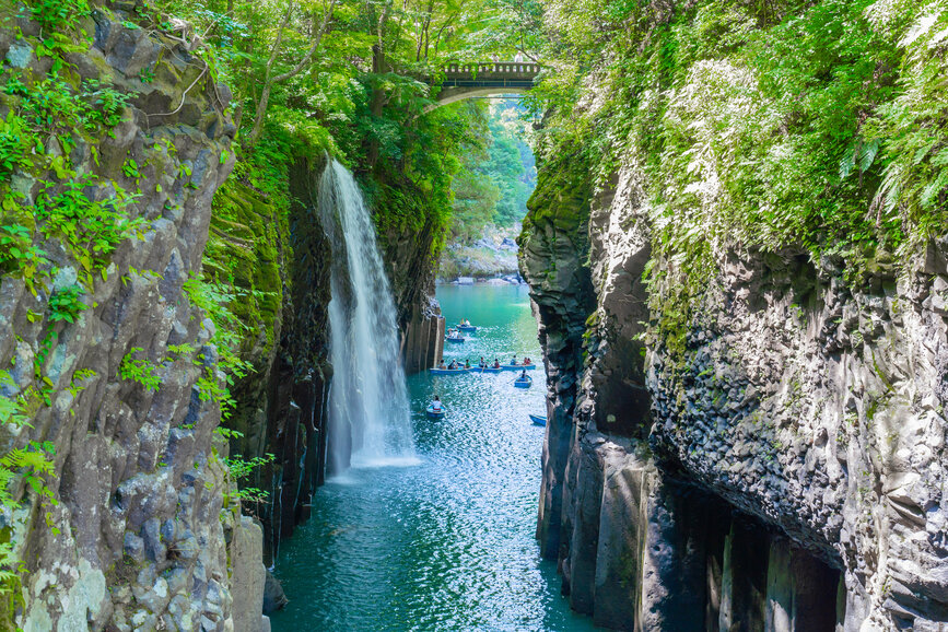Les gorges de Takachiho
