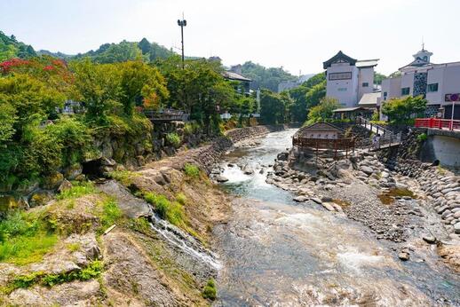 Village onsen de Shuzenji dans la péninsule d'Izu