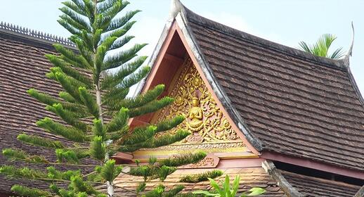 Temple à Vientiane