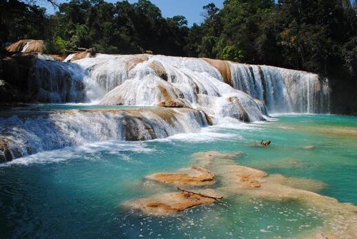 Découvrez les cascades d’Agua Azul