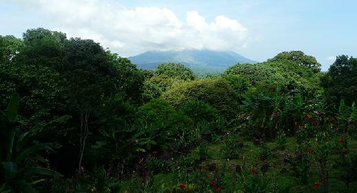 L'île Ometepe au pied du volcan Maderas