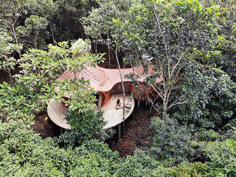 cabane en colombie