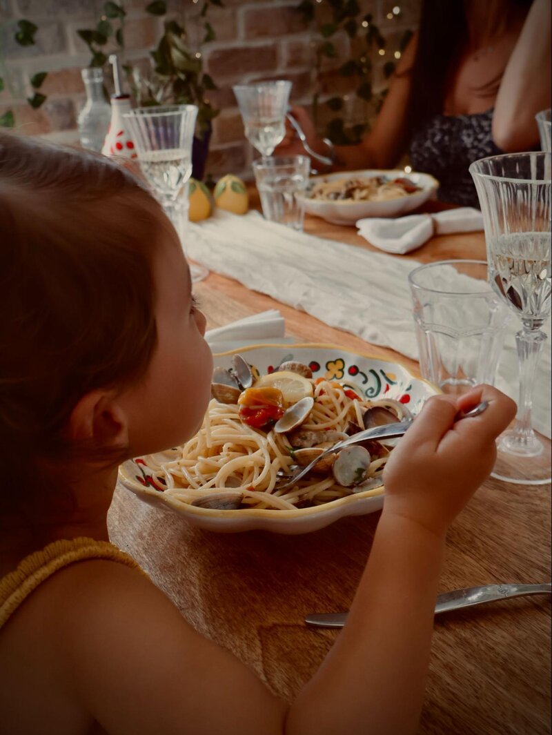 Repas de famille à l’italienne