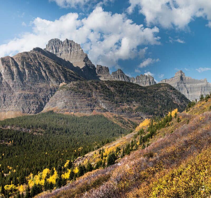 Parc National des glaciers au Canada