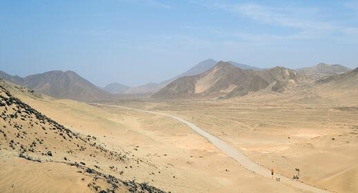 caral au pérou