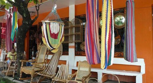 Ruelle Nahuizalco, route des fleurs, El Salvador.