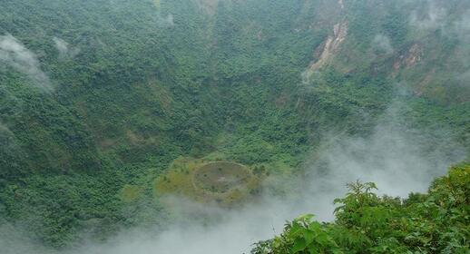 Volcan El Boquerón, San Salvador, El Salvador.