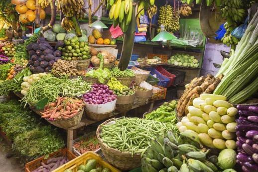 Marché aux fruits et légumes de Dambulla