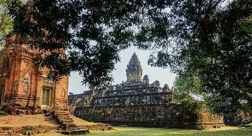 Le groupe des Roluos au Cambodge