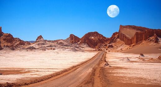 Vallée de la Lune et vallée de la Mort