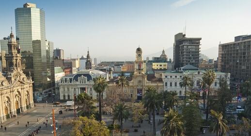 Visite de Santiago à pied