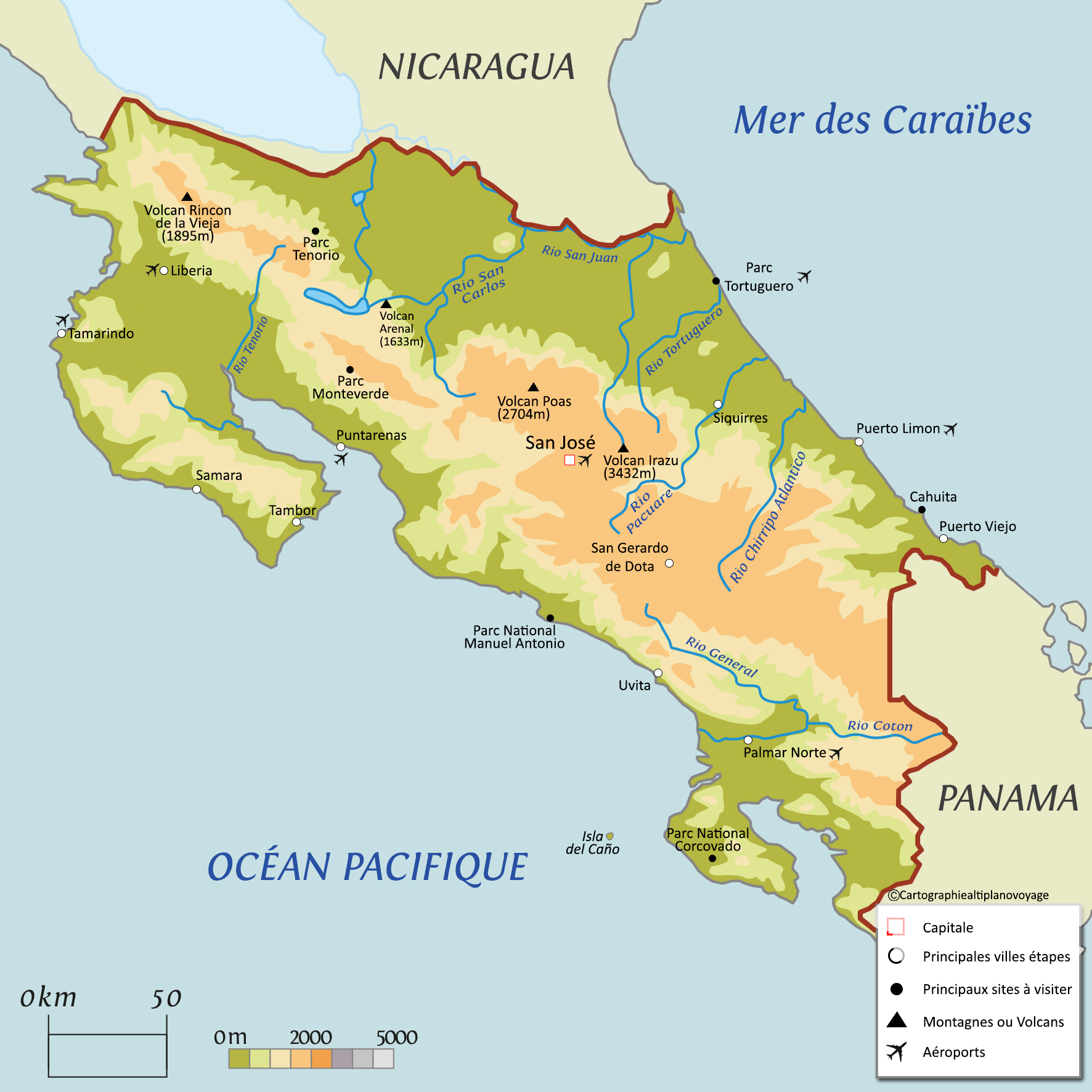 costa rica carte