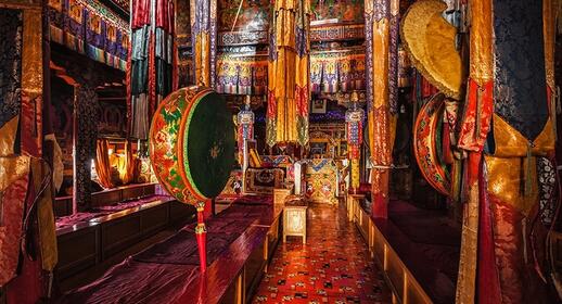 Le temple Spituk